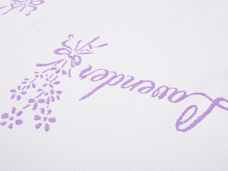 Lavendel madras stof