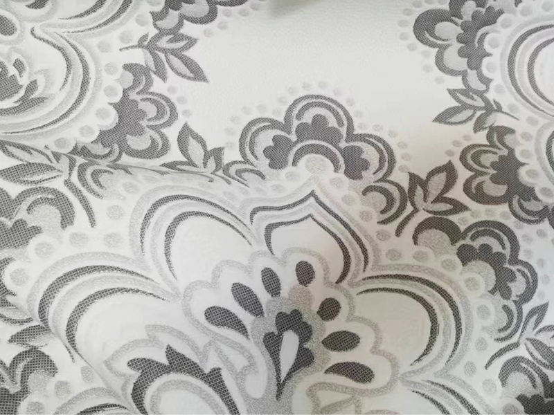 Polyester madras stof